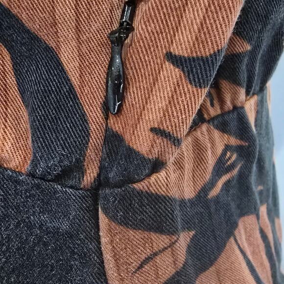 Eva Franco for Anthropologie Assymetrical Floral Maxi Dress - Picture 4 of 9